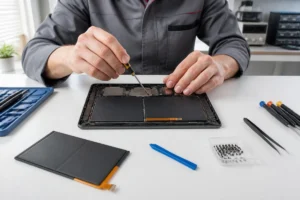 Remplacement de batterie pour tablette tactile