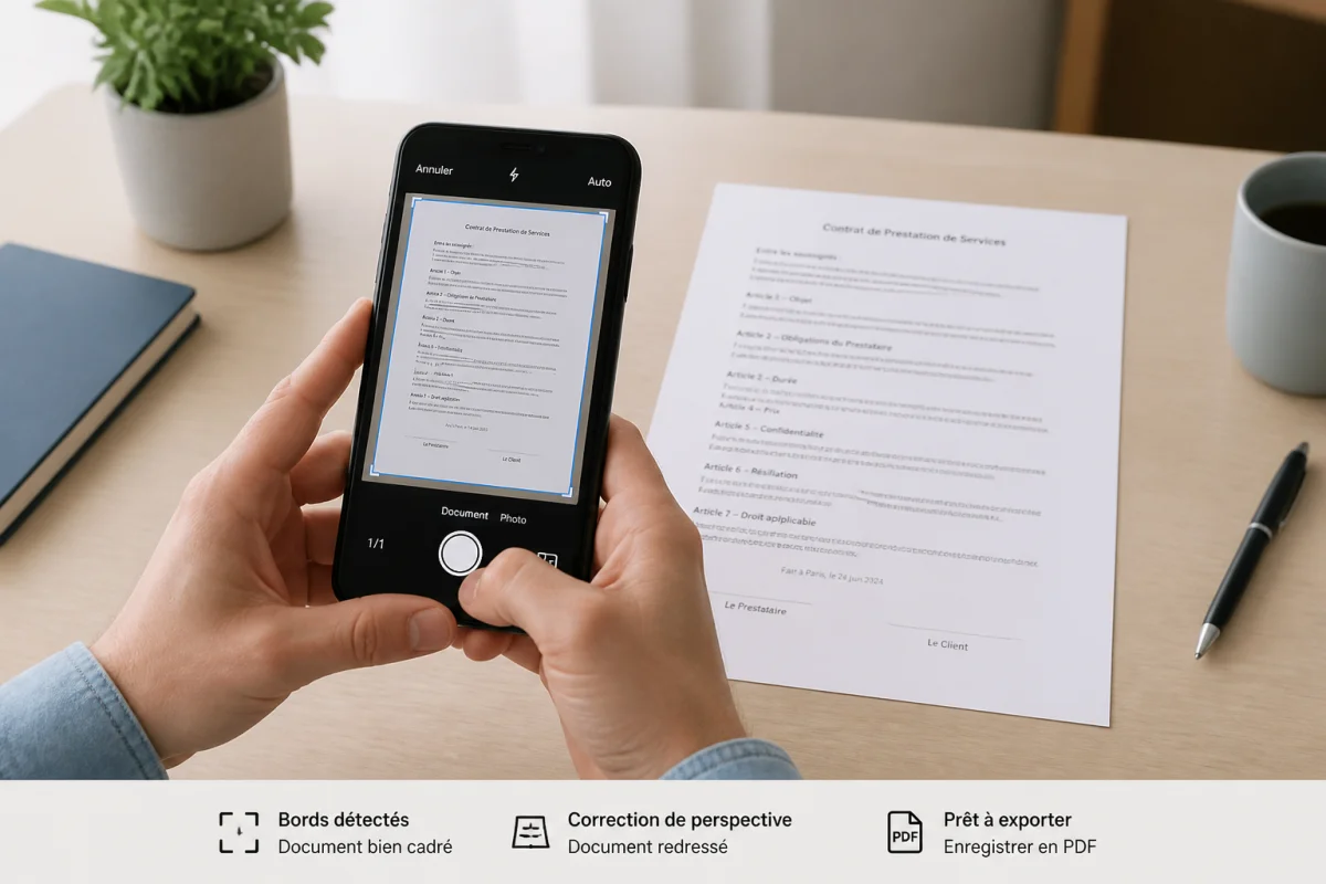 Comment numériser ses documents sur smartphone efficacement