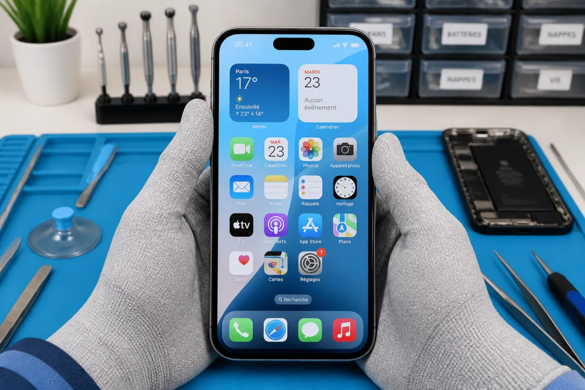 Réparer l’écran d’un smartphone sans se tromper
