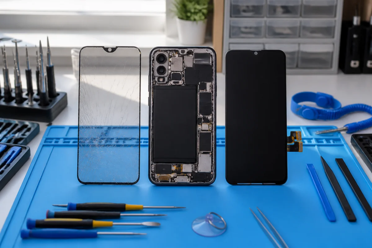 Réparer l’écran d’un smartphone sans se tromper