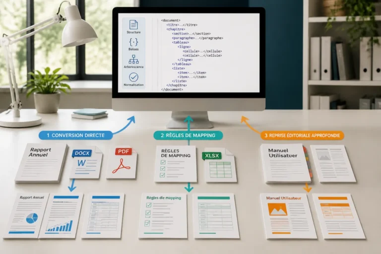 Conversion de documents en XML pour mieux classer et diffuser ses contenus