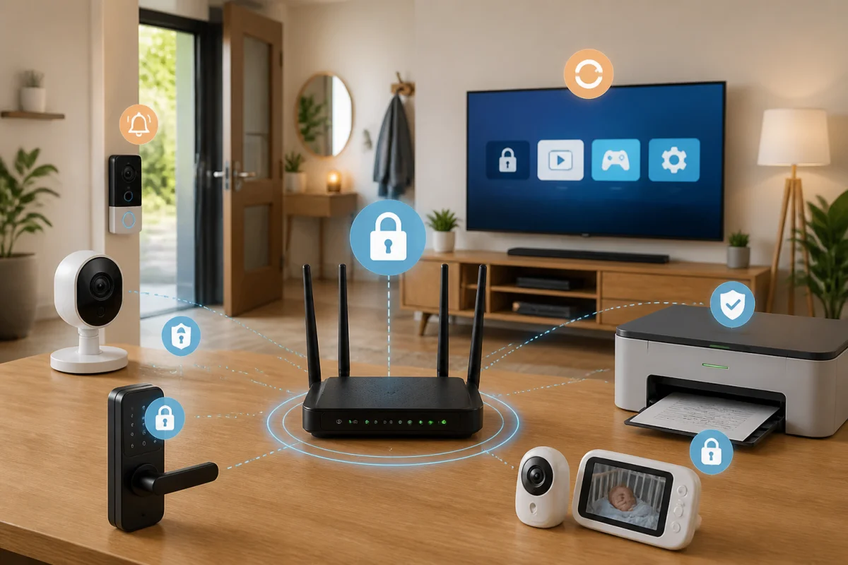 Maison connectée et sécurité sur internet pour un foyer vraiment fiable